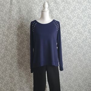 Stylish Michael Kors Knit Long Sleeve Shir…